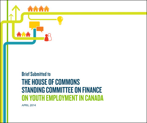 Brief submitted to the house f commons standing committee of finance on youth employment in Canada