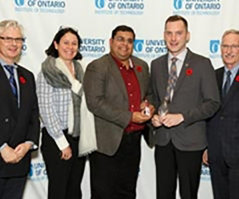 UOIT Excellence Award Winners