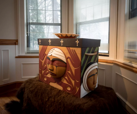The Bentwood Box at the National Centre for Truth and Reconciliation